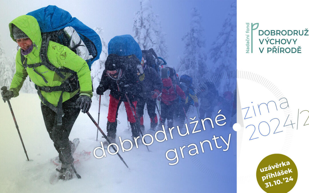 Dobrodružné granty – zima 2024-25